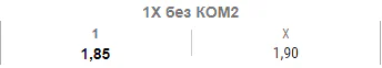 1х без КОМ2 что это